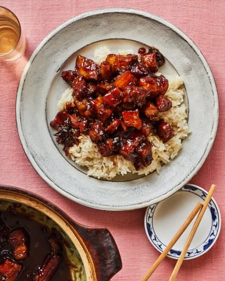 The Chef's Flavorful Dishes for Taiwanese Braised Pork Belly and Crispy Radish Bites