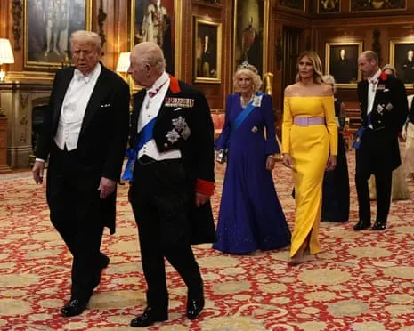 Royals Deploy Grand Welcome During Protests; Kimmel Pulled From Air Due To Kirk Remarks