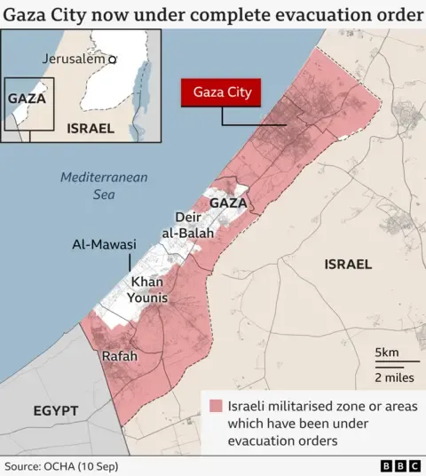 Thousands Civilians Flee as Israeli Troops Move Further into Urban Areas