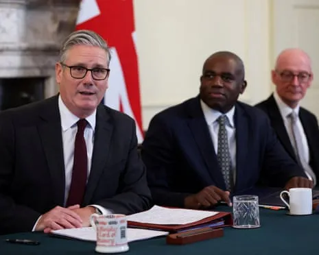 Keir Starmer Presides Over Cabinet Meeting As Rising Tensions After Departure of Key Staffer