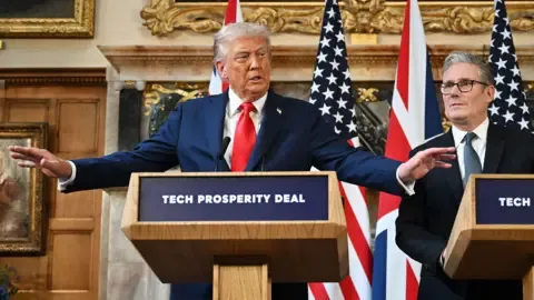 Trump Indicates Starmer May Employ Military to Control UK Boundaries
