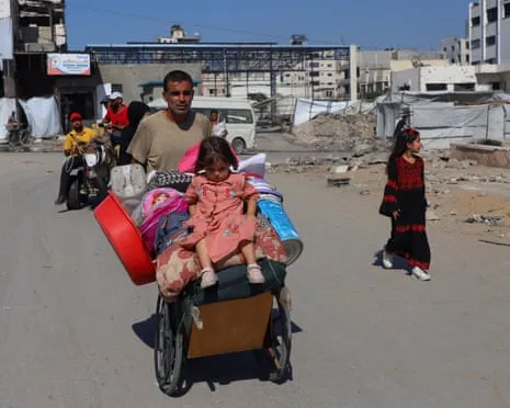 Running from Destruction to Destruction: Gaza City Civilians Grapple with Dire Dilemma