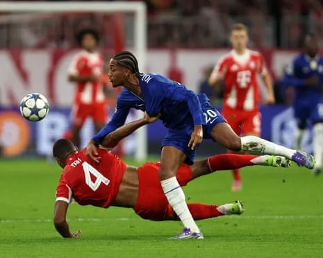 Chelsea's manager explodes after Bayern Munich defender Jonathan Tah avoids dismissal during Champions League setback