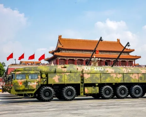 Daily Reality in the Sights of Chinese So-Called Guam Killer Ballistic Systems